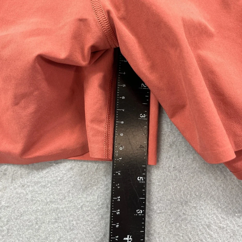 Athleta Shorts Womens SP Rust Orange Run With It 4.5 Stretch Athletic Running